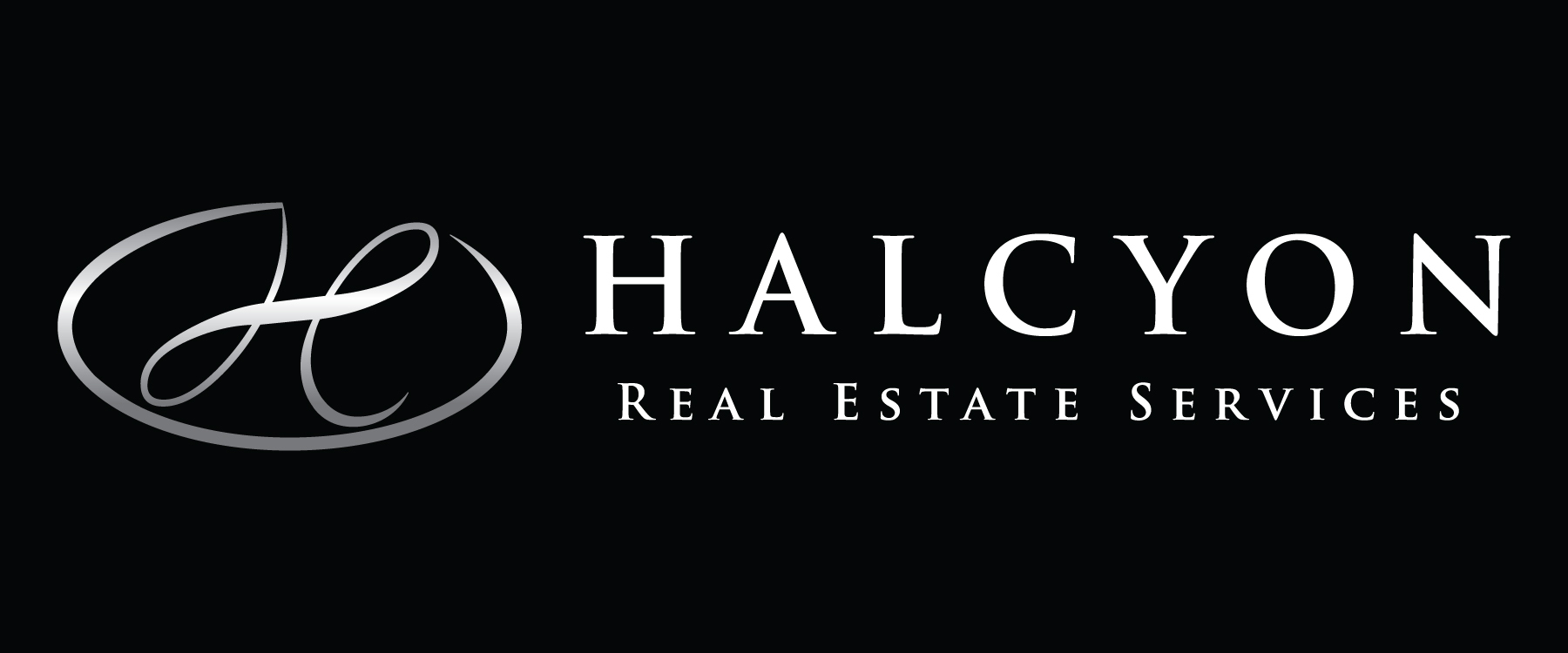 Halcyon logo on black